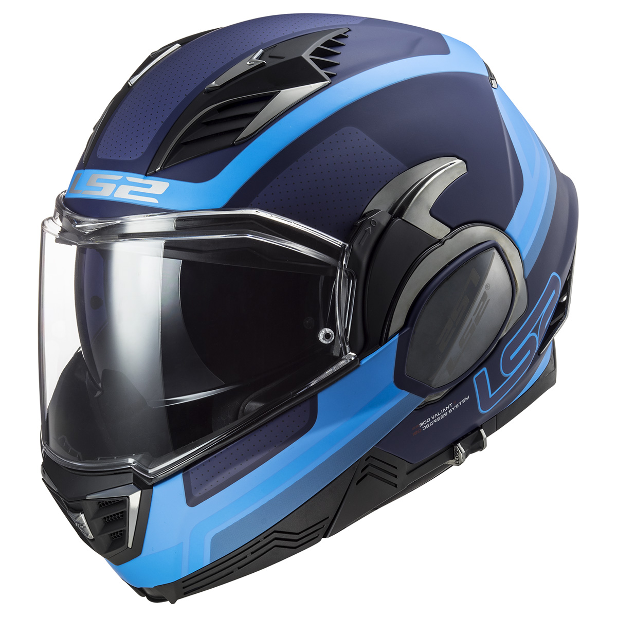 Amazon.com: LS2 Helmets Valiant II Blackout Valiant II